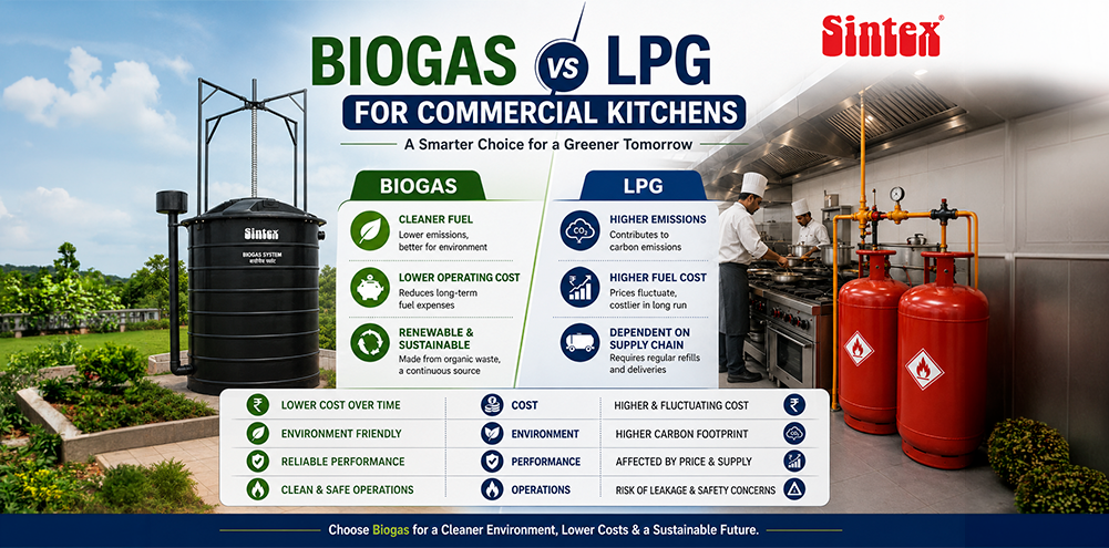 Biogas vs LPG for Commercial Kitchens