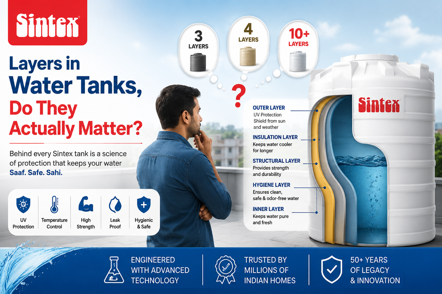 Layers in tanks, Do they matter?
