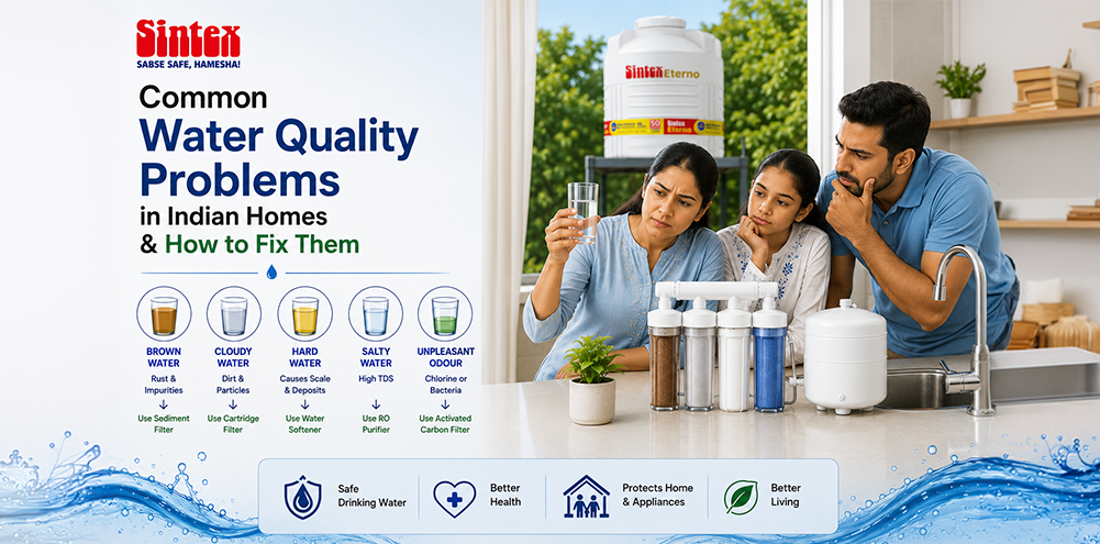 Common Water Quality Problems in Indian Homes & How to Fix Them